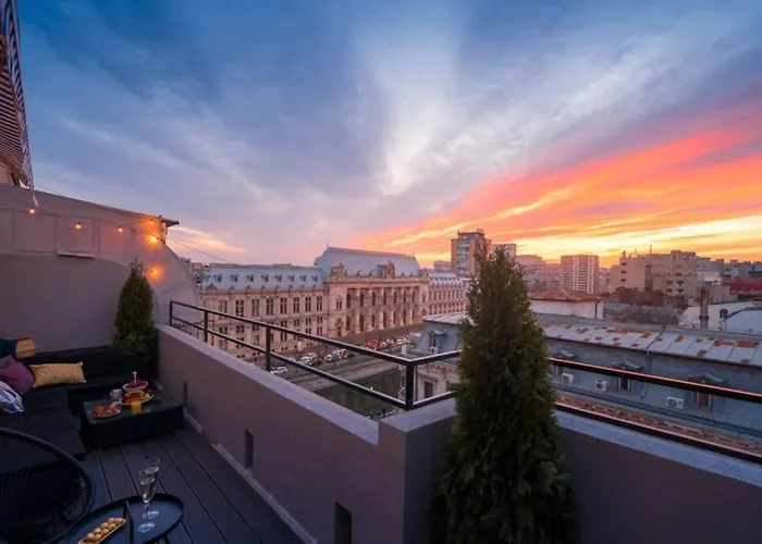 Sunset Terrace In The Old Town *