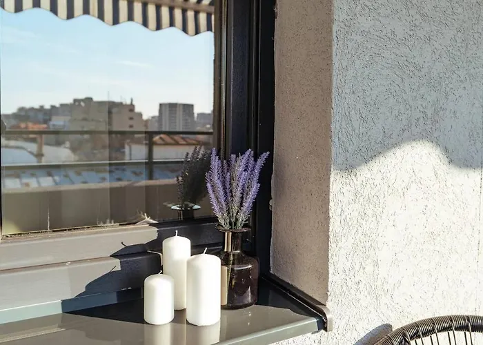 Sunset Terrace In The Old Town *