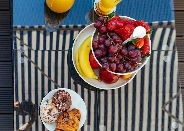 Sunset Terrace In The Old Town Bukurešť